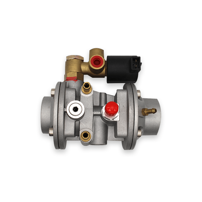 two stage CNG Sequential reducer regulator for injection system conversion kits 